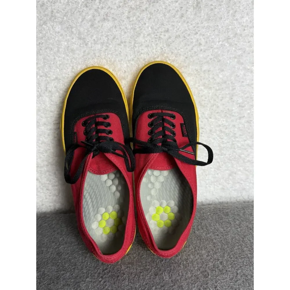 Vans x Disney 90th Anniversary Mickey Mouse Shoe Red Yellow M 9 / W 10.5 Limited